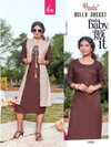 Hello Jacket By Smylee Designer Rayon Kurti With Jacket Exporters In India
